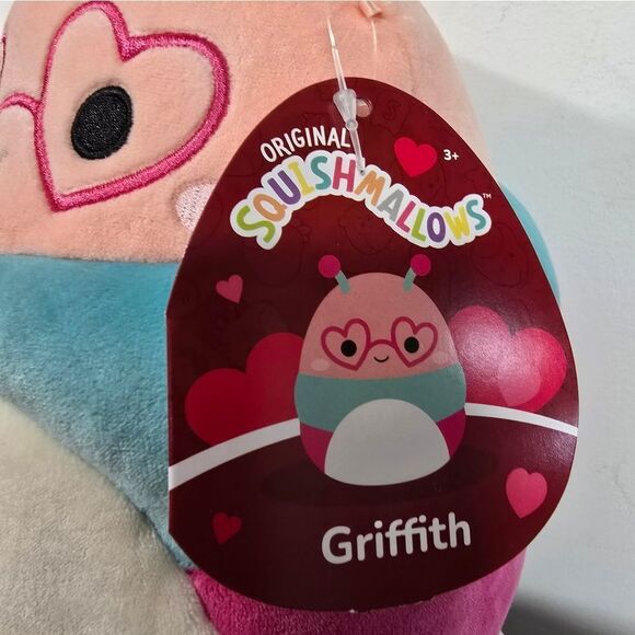 Lot of two Squishmallows Griffith 10" and Shelly 8" Spring Easter Edition 2025 - Picture 5 of 5